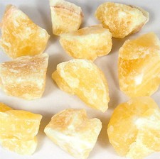 1 kg Orangencalcit Rohsteine