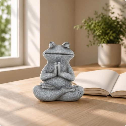 Meditation frosch meditierend - meditation-frosch,
