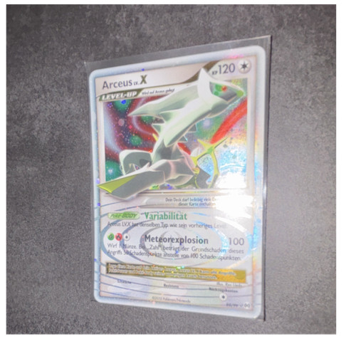 Pokémon arceus holo - arceus, lv.x