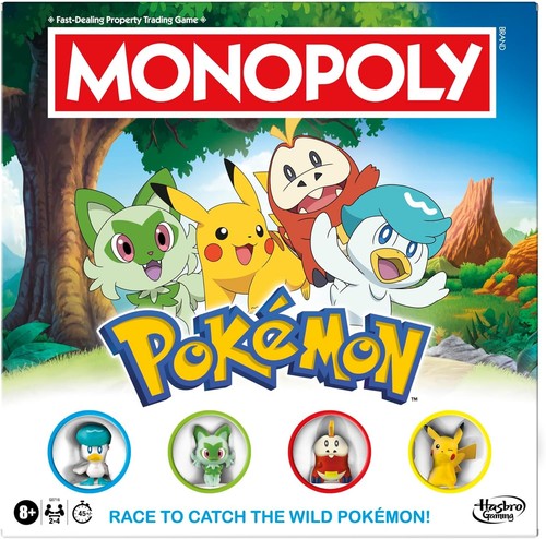 Monopoly pokémon edition - monopoly,
