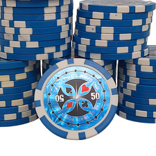 49 x Pokerchips 40 mm Casino