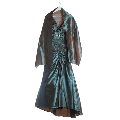 Unique cocktailkleid blau - unique,