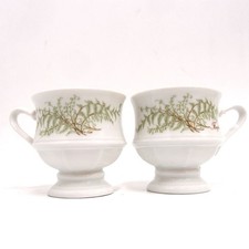 Kaffeetasse auf Fuß 2 Tassen