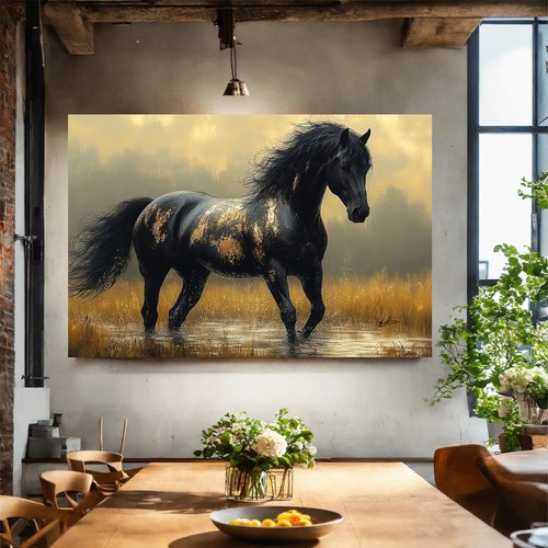 Leinwand bilder pferde tiere - pferde,