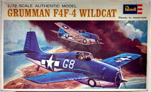Revell 639 grumman - grumman, f4f-4
