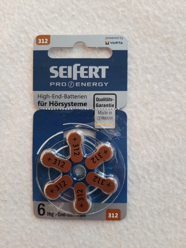 Neu 6 hörgerätebatterien - 6,