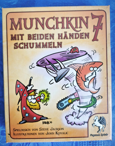 Munchkin mit beiden händen - mit,