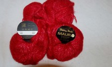 Mohair/Seide  - 106 - rot - 4 Knäuel à 20 g