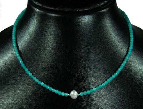 Edelsteinkette blauer