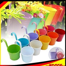 10 x Hängetopf Blumentopf Hängetöpfe Garten Balkon Blumen Topf Kräutertopf