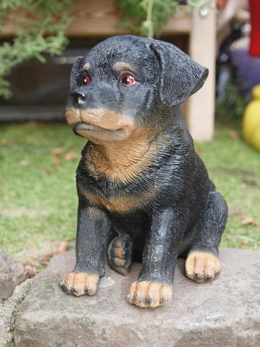 Gartenfigur hund welpe - hund,