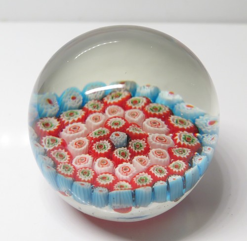 Millefiori paperwight - millefiori,