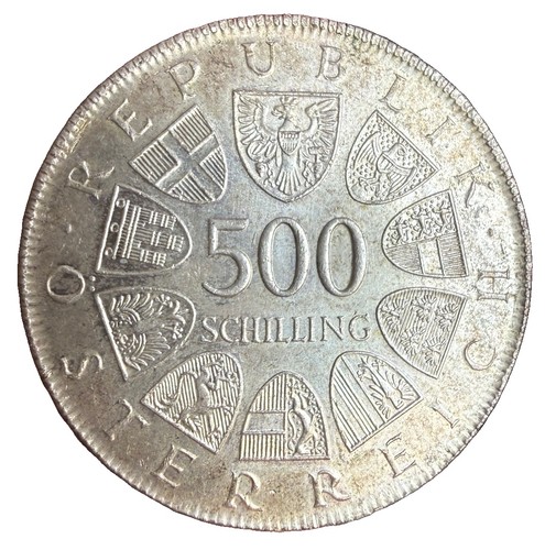 Silbermünze österreich 500 - silbermünze,