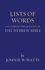 Lists of Words Occurring