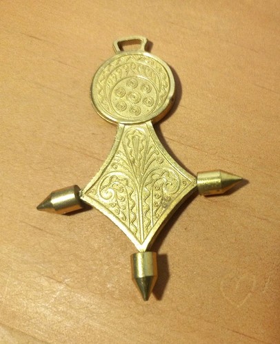 Alter anhänger touareg kreuz - touareg,