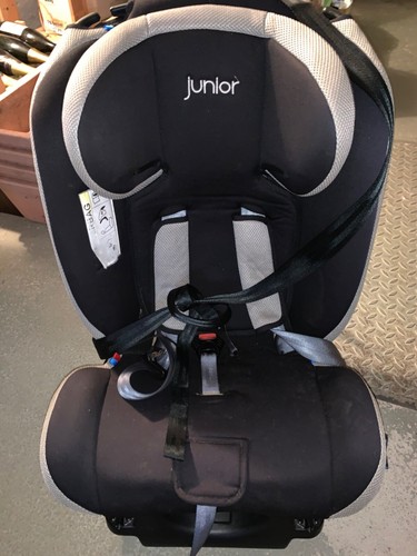 Junior kindersitz schwarz grau - junior,
