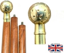 Golfballkopf Gehstock Holz