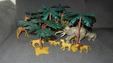 Playmobil Palmen7055+Akazien3548+Löwe3515+Elefanten3493+Giraffen3672+Dromeda+Gnu