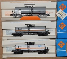 3x Kesselwagen "VTG", Roco