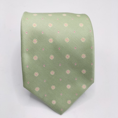 Brioni green silk - , tie