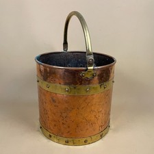 Antik Metall Kupfer Kohle