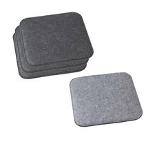 4 x Filz Sitzauflage zum