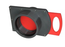 DN40 bis DN110 Blastgate | Luft-Sperrschieber | PETG  | Absauganlage |Werkstatt