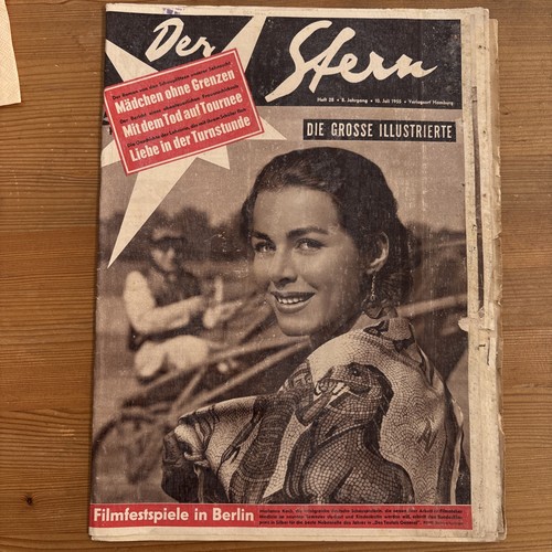 Zeitschrift stern 1955 heft - zeitschrift, 1955,