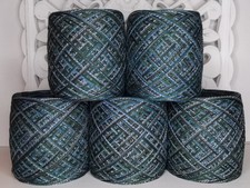 700 g Petrol-meliert GARNPAKET