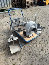 Mobile Industrie Abgas-Absauganlage / Absaugventilator mit Schläuchen
