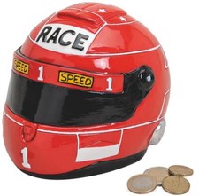 Spardose Motorradhelm Race