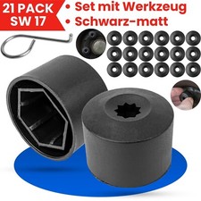 Radmutter Schrauben Kappen Set