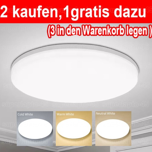 Runde led deckenlampe - runde,