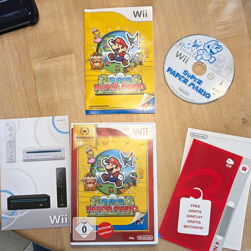 Nintendo super paper mario - super,
