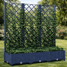 Pflanzkübel Rankgitter