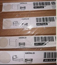 Ikea Grönlid 3 Sitzer mit Recamiere inkl. armlehnen Hillared Beige