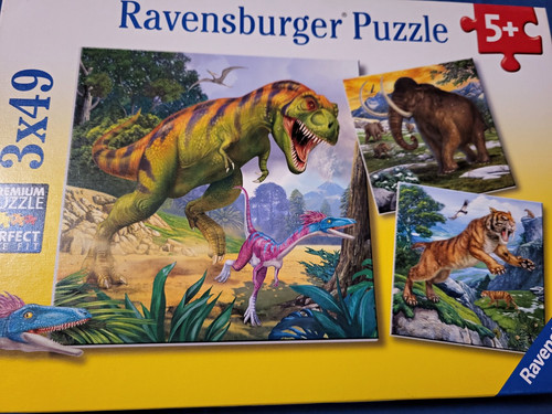 Ravensburger puzzle 3x49 teile - puzzle,