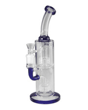 Black Leaf Glasbong mit 2