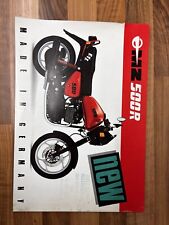 MZ ETZ 500R VERKAUFSPROSPEKT