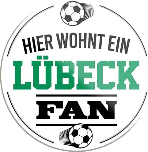Lübeck fan magnet fußball - fan",