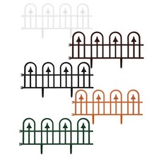 Gartenzaun kleiner Zaun Rand Palisade dekorativer Zaun 5 Farbe 2,3 m Garten