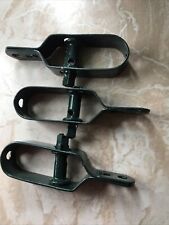 Zaunschelle Zaunschellen 3 Stück Emil Lux Zaunverbinder grün unbenutzt