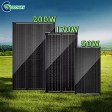 50W 150W 170W 200W 300W Solarmodul Solarpanel Monokristallin Wohnmobil Camping