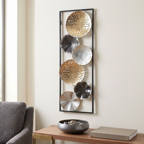 Wandbild 30x90cm ringe - 3d,