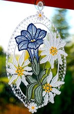 Fensterbild Plauener Spitze