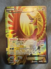 Ho-Oh EX 121/122 Full Art Turbofieber deutsch Pokemon Karte NM