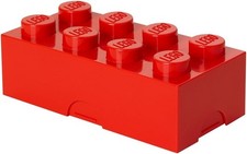 LEGO Brotdose ROT 8 Knöpfe