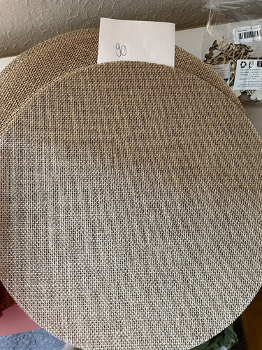 Runde jute platzdeckchen - runde, jute-platzdeckchen