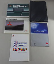 Bordmappe + Betriebsanleitung Mitsubishi Pajero Sport K90 von 1998