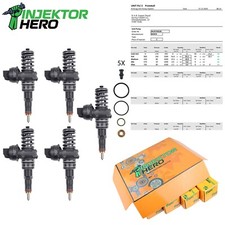 5x 0414720228 038130073N PUMPE DUSE EINHEIT PDE VW TOUAREG TRANSPORTER 2.5 TDI